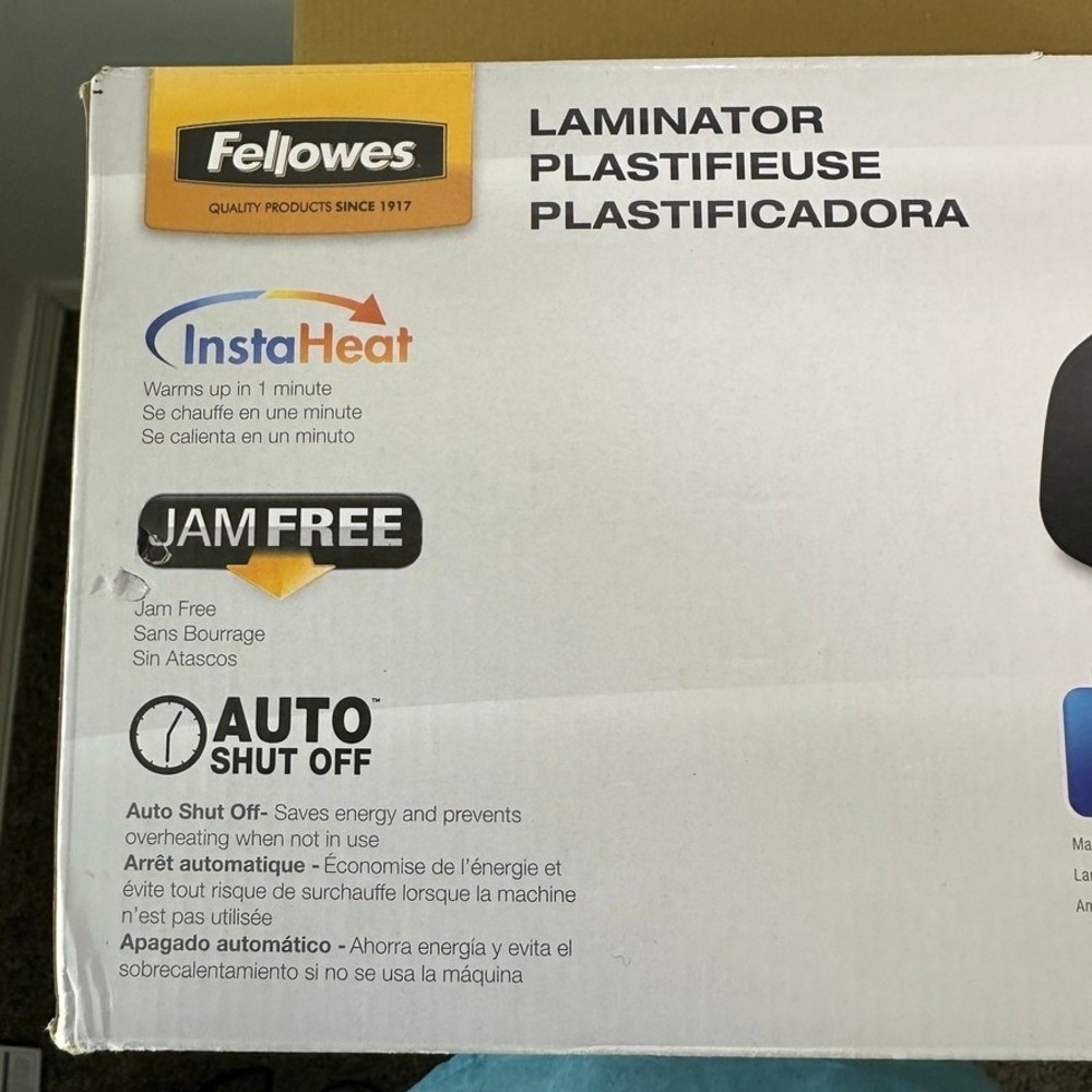 Fellowes Saturn3i 125 Laminator Thermal Home Small Office Jam Free InstaHeat - Picture 16 of 16